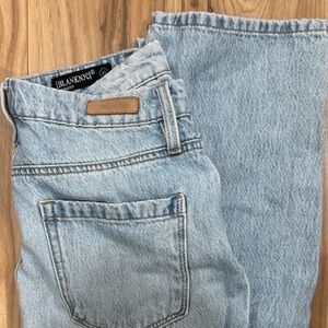 Blank NYC Light Wash women’s Straight Jeans